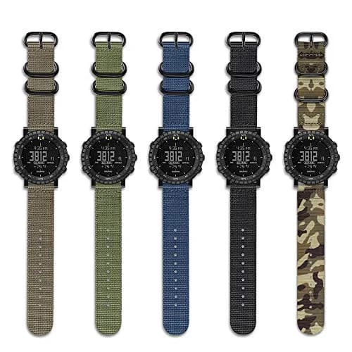 FINTIE Nylon Sport Band Compatible with Suunto Core 24mm (0.94in) | Breathable & Adjustable Replacement Strap thumbnail 8