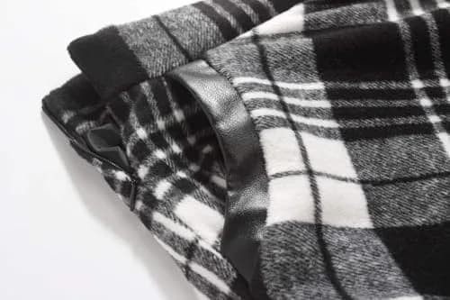 IDEALSANXUN Midi Plaid Skirt for Women High Waist Fall Winter | Classic Pleated Maxi thumbnail 3