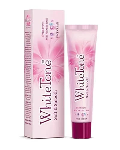 White Tone Soft and Smooth Face Cream 50g (25g x 2) | Hydrating Sun Protection thumbnail 1