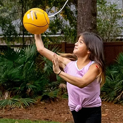 Franklin Sports 8.5" Rubber Tetherball | Heavy Duty Rubber Construction for Outdoor Play thumbnail 5