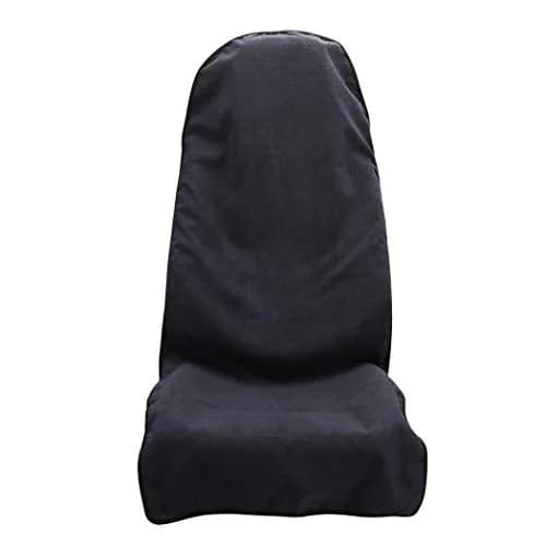 Shakar Sweat Towel Car Seat Cover Dark Blue Universal Fit | Protects Seats from Sweat & Moisture thumbnail 5