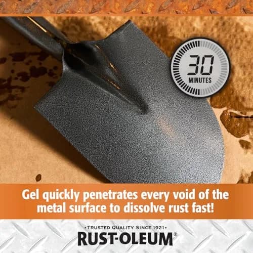 Rust-Oleum Rust Dissolver Trigger Spray Gel 946ml (32 Fl Oz) | Heavy-Duty Corrosion Remover for Metal thumbnail 4