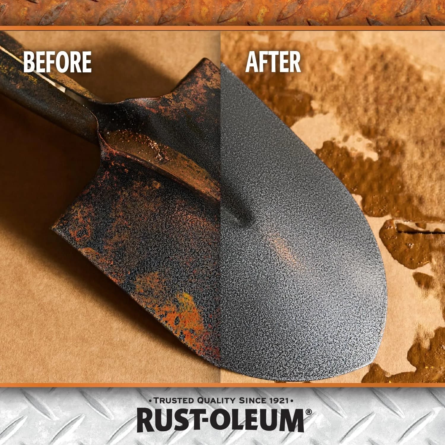 Rust-Oleum Rust Dissolver Trigger Spray Gel 946ml (32 Fl Oz) | Heavy-Duty Corrosion Remover for Metal - view 5