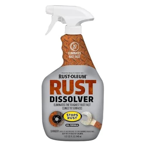 Rust-Oleum Rust Dissolver Trigger Spray Gel 946ml (32 Fl Oz) | Heavy-Duty Corrosion Remover for Metal thumbnail 1