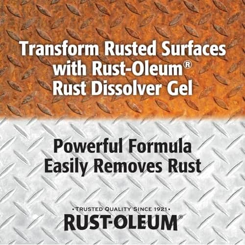Rust-Oleum Rust Dissolver Trigger Spray Gel 946ml (32 Fl Oz) | Heavy-Duty Corrosion Remover for Metal thumbnail 8