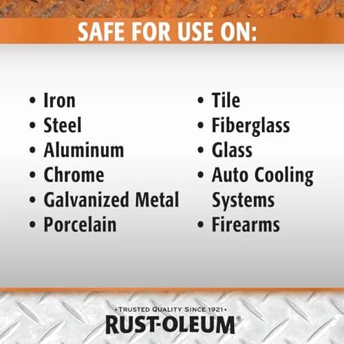 Rust-Oleum Rust Dissolver Trigger Spray Gel 946ml (32 Fl Oz) | Heavy-Duty Corrosion Remover for Metal thumbnail 9