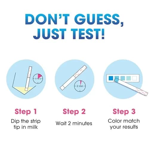Papablic Breastmilk Alcohol Test Strips 24Pcs | Rapid 2-Min Results for Safe Breastfeeding thumbnail 3