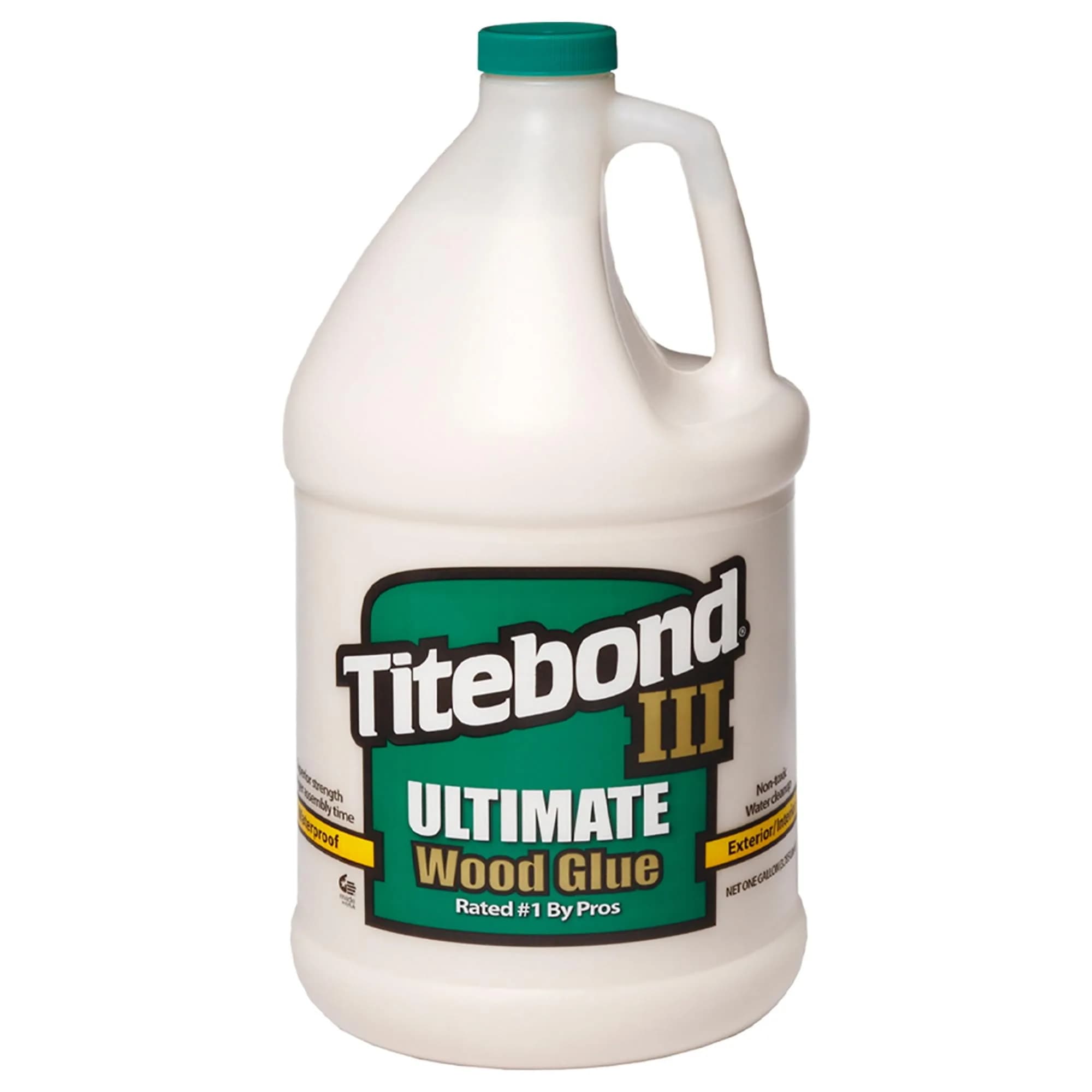 Titebond III Ultimate Wood Glue 128 Fl Oz (2 Pack) - Waterproof Professional Adhesive - view 2