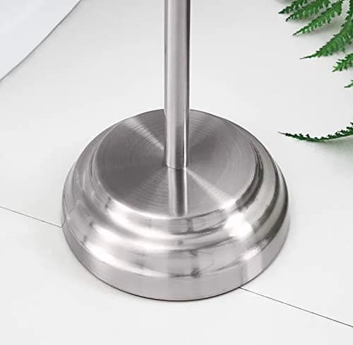 SunnyPoint Toilet Paper Holder Stand 23.62" | Freestanding Modern Steel thumbnail 5
