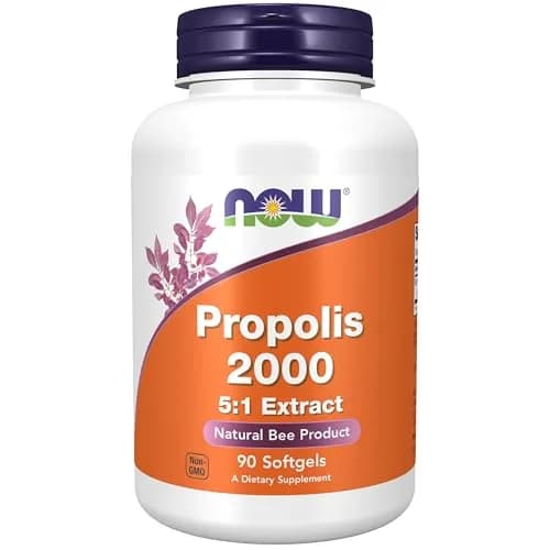 NOW Propolis 2,000 5:1 Extract Softgels | Bee Product for Immune Support (70-120 chars) thumbnail 1
