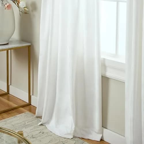 TOWN & COUNTRY LUXE Velour Heavyweight Indoor Curtains, 27"x84" | Light Filtering Plush Velvet (70-120 chars) thumbnail 6
