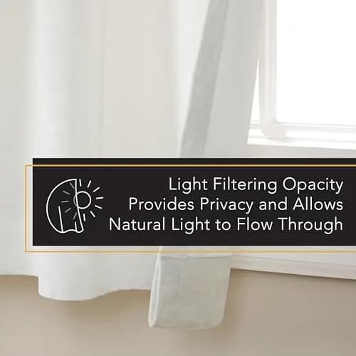 TOWN & COUNTRY LUXE Velour Heavyweight Indoor Curtains, 27"x84" | Light Filtering Plush Velvet (70-120 chars) thumbnail 7