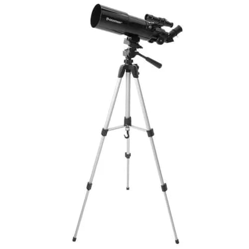 Celestron Travel Scope 80mm Refractor Telescope Kit with Backpack & Smartphone Adapter | Bright, Sharp Views for Beginners thumbnail 4