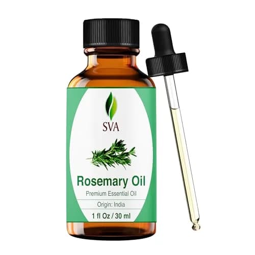 SVA ORGANICS Organic Rosemary Essential Oil 1 Fl Oz (30 ml) - Pure & Natural thumbnail 1