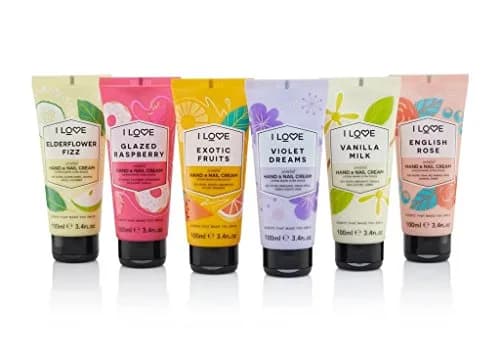 I LOVE Vanilla Milk Scented Hand and Nail Cream - Hand Cream for Dry Hands - Vitamin E, Coconut Oil, Shea Butter, Silicone Free, 3.4 oz thumbnail 3