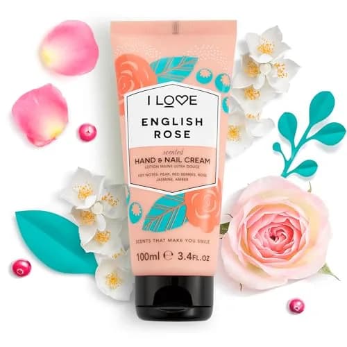 I LOVE Hand and Nail Cream 3.4 oz | Vitamin E, Shea Butter & Coconut Oil for Dry Hands thumbnail 2