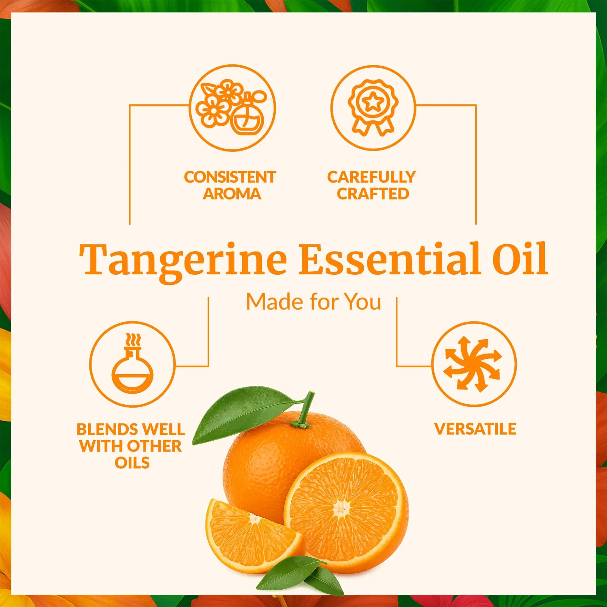 SVA Organics Organic Tangerine Essential Oil 4 Fl Oz (118 mL) - Pure & Natural - view 3