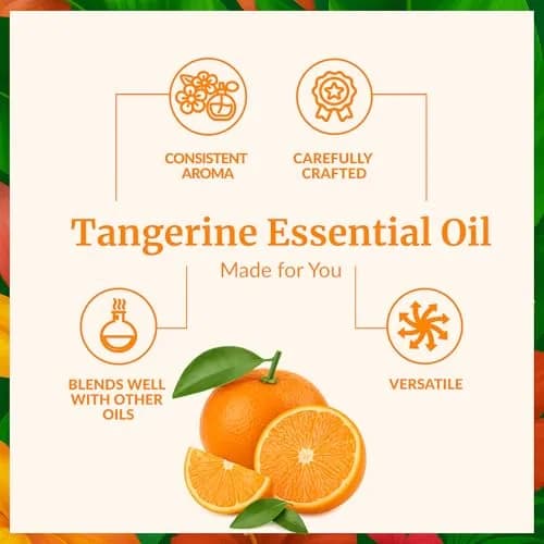 SVA Organics Organic Tangerine Essential Oil 4 Fl Oz (118 mL) - Pure & Natural thumbnail 3