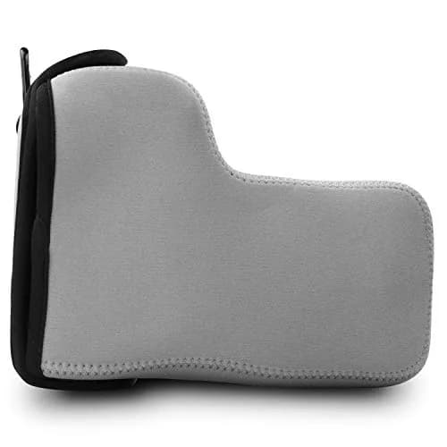 MegaGear Gray Neoprene Camera Case for Nikon Coolpix P1000 | Compact, Water-Resistant, Padded thumbnail 4