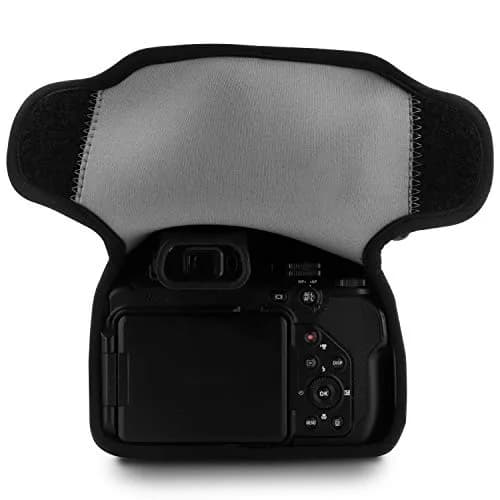 MegaGear Gray Neoprene Camera Case for Nikon Coolpix P1000 | Compact, Water-Resistant, Padded thumbnail 5