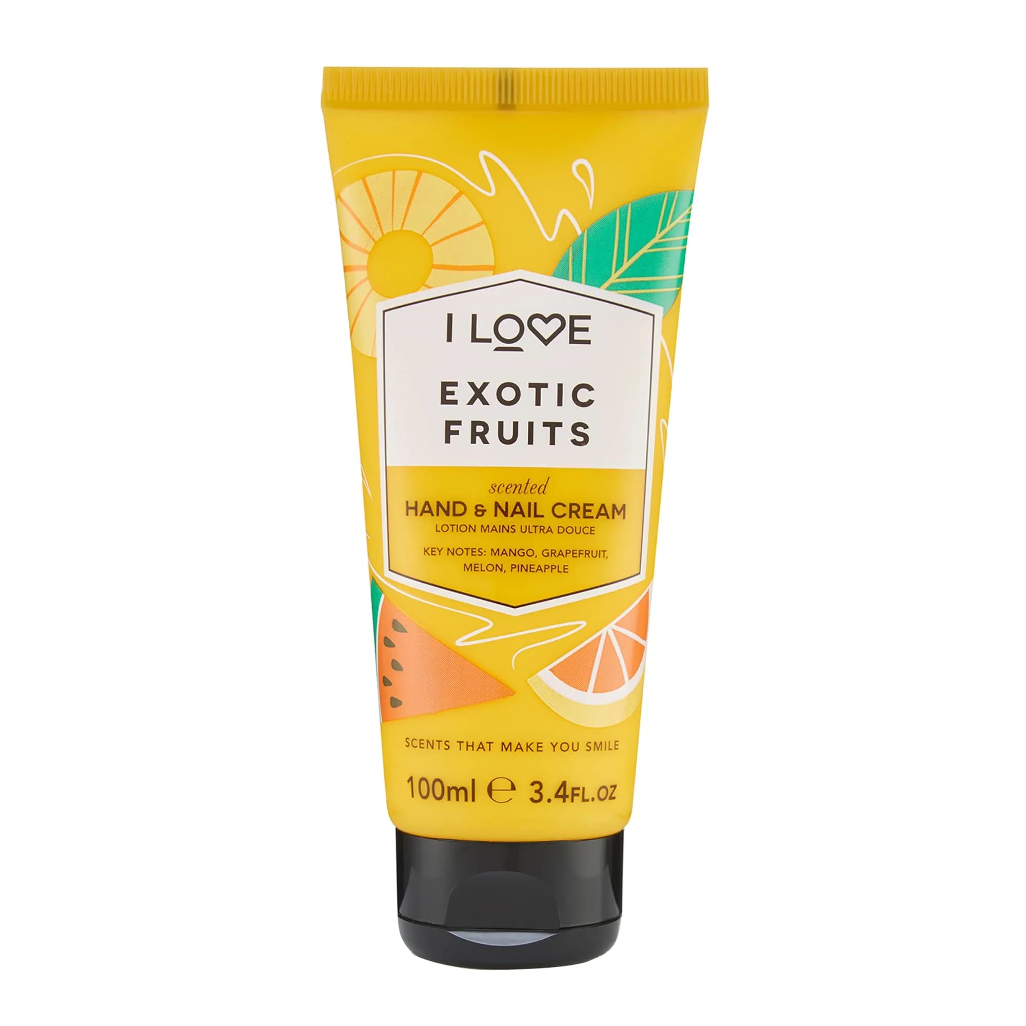 I LOVE Exotic Fruit Scented Hand & Nail Cream 3.4 oz | Hydrates & Nourishes Dry Hands — Exotic Fruit