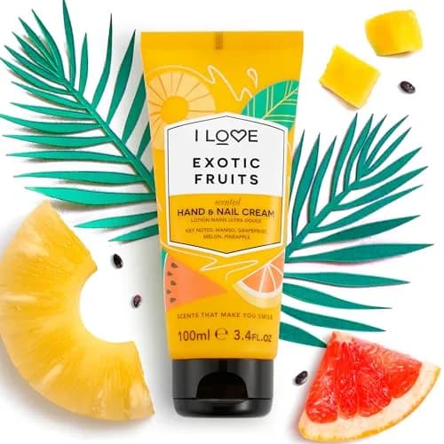 I LOVE Exotic Fruit Scented Hand & Nail Cream 3.4 oz | Hydrates & Nourishes Dry Hands thumbnail 2