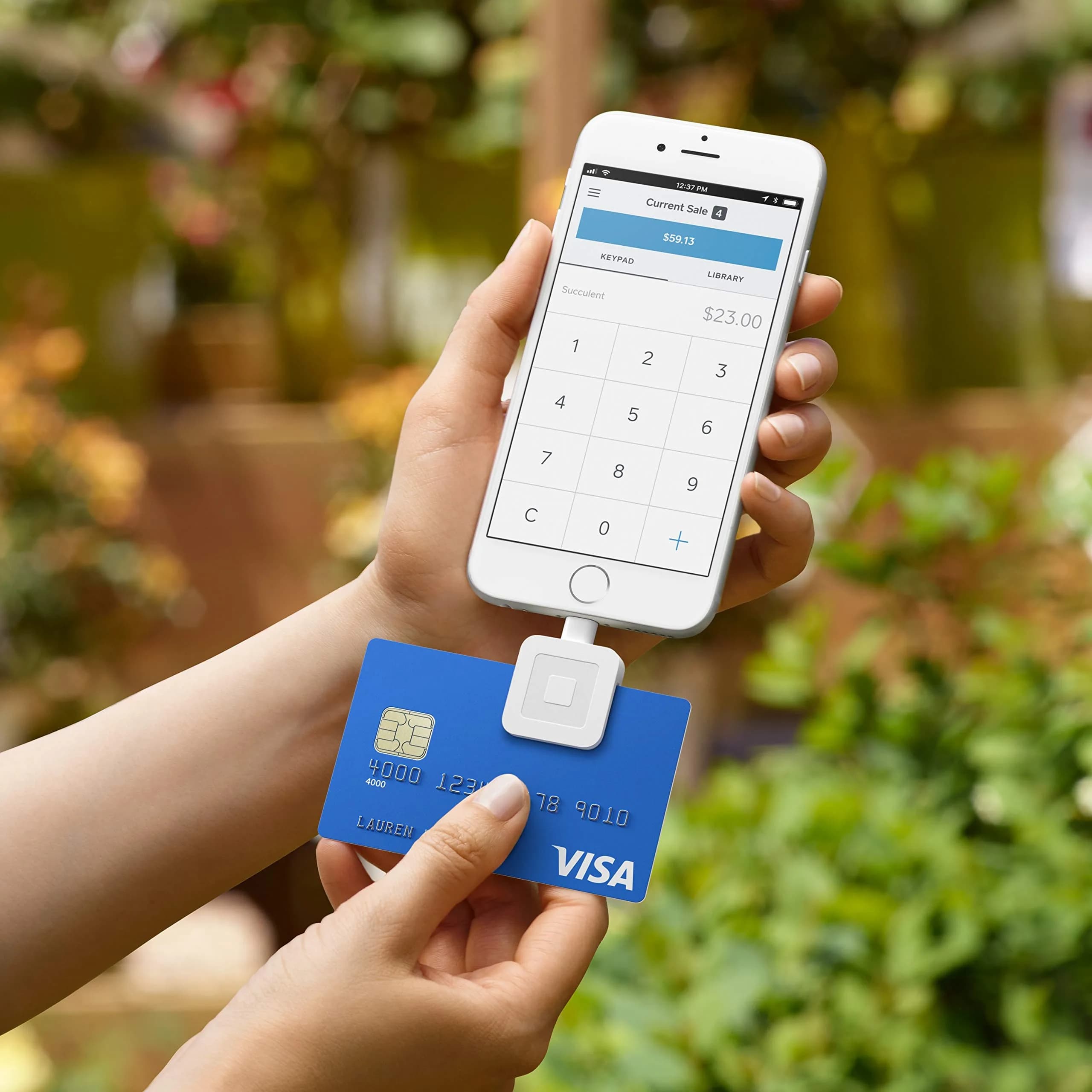 Square Reader for magstripe with Lightning Connector | Accepts Visa, Mastercard, Discover, American Express - view 6