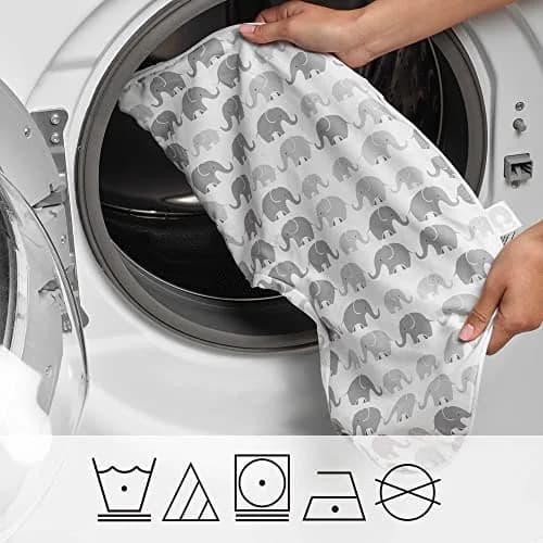 Boppy Premium Nursing Pillow Cover Gray Elephants | Fits Original Boppy Pillow, Quick-Dry Polyester thumbnail 6