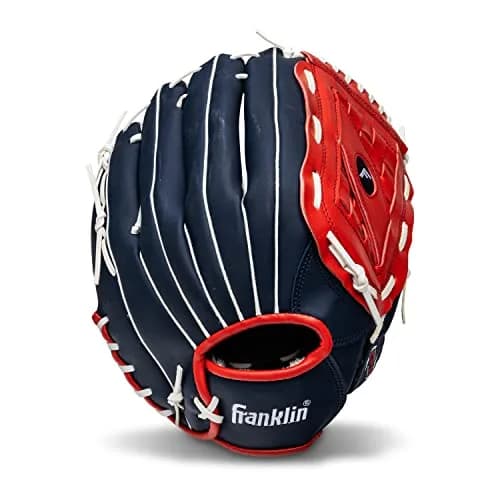 Franklin Sports Field Master Infield + Outfield Glove 14" Right Hand Throw | Durable Synthetic Leather for Baseball & Softball thumbnail 1