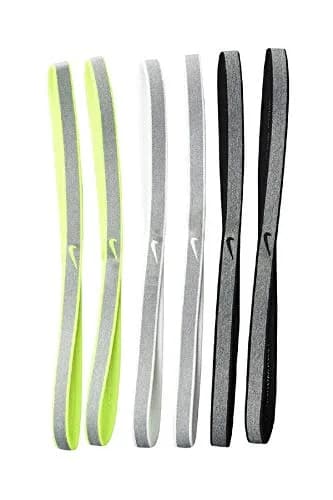 Nike Headbands 6PK Black/White/Volt | Wear Alone or Mix & Match (70-120 chars) thumbnail 4