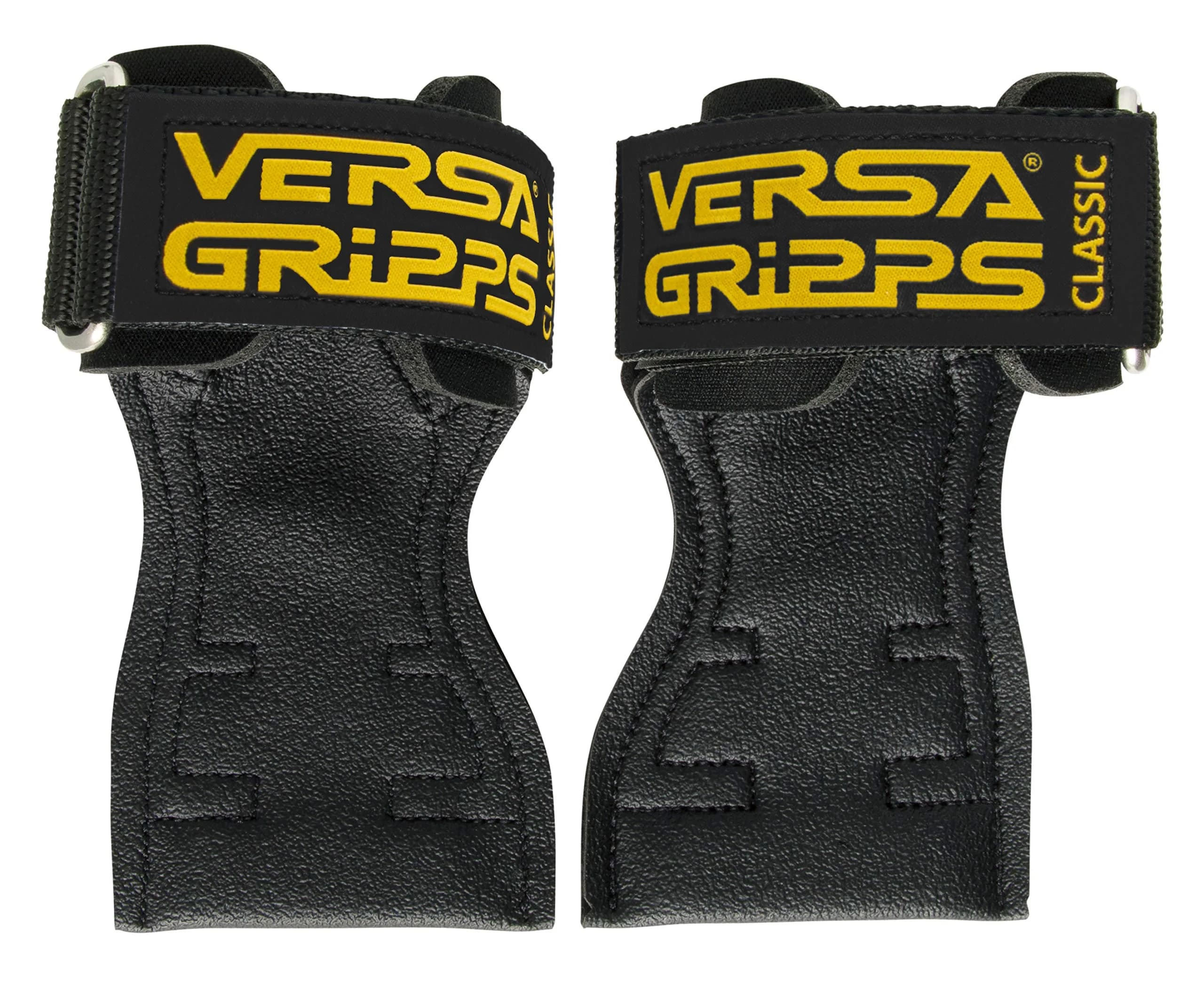 Versa Gripps Classic Wrist Straps XS Blue | Train Better with Patented Grip Technology — Gold Label / Small: 6 to 7 inch wrist