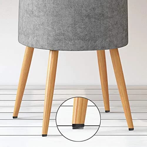 ALIMITOPIA Screw-on Furniture Felt Pads 24mm (0.95") Black, 40pcs | Protects Floors & Furniture thumbnail 6