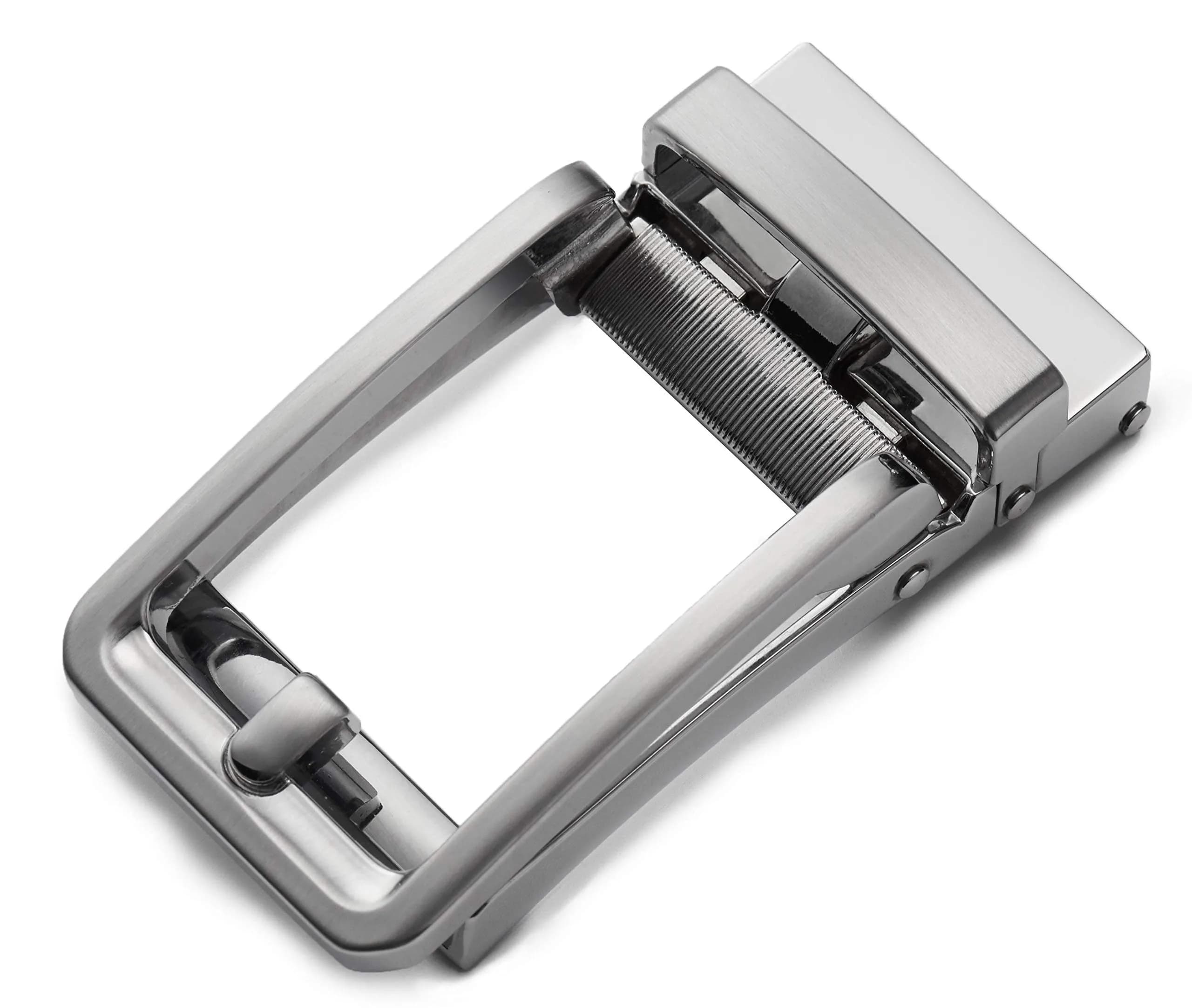 CHAOREN 40mm Ratchet Belt Buckle for 1 3/8 Slide Belt Strap | Adjustable Skeleton Shape - main product image