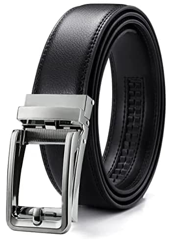CHAOREN 40mm Ratchet Belt Buckle for 1 3/8 Slide Belt Strap | Adjustable Skeleton Shape thumbnail 6