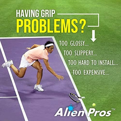 ALIEN PROS Tennis Racket Grip Tape 12 Grips | Dry Feel & Absorbent Overgrip for High Performance thumbnail 2