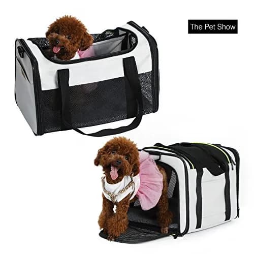 Akinerri Cat Carrier - Portable Foldable Soft-Sided Pet Bag up to 28 Lbs | Airline Approved Travel thumbnail 3