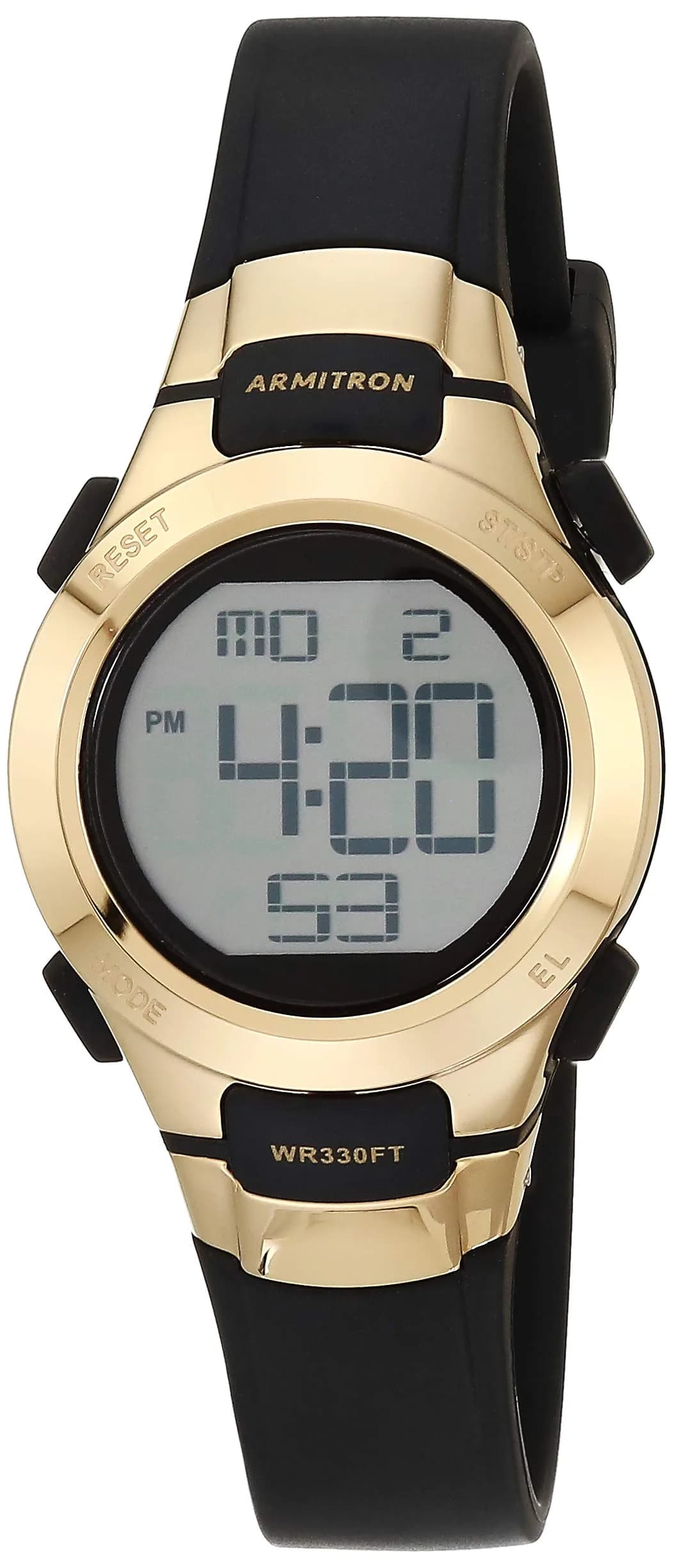 Armitron Sport Women's Quartz Watch 27mm Resin Strap Water-Resistant