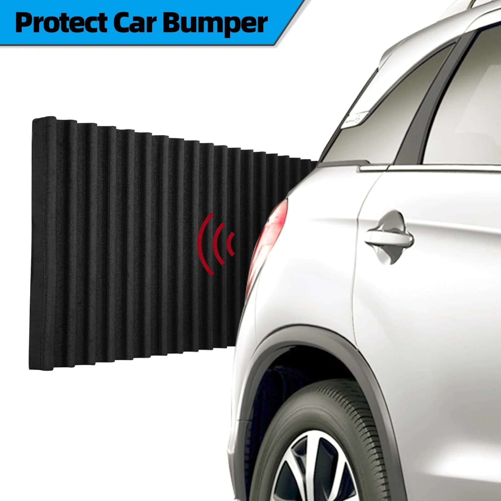 Spurtar Thick Garage Wall Protector 200cm x 20cm x 15mm | Anti-Collision Car Door Guard for Indian Garages - view 3