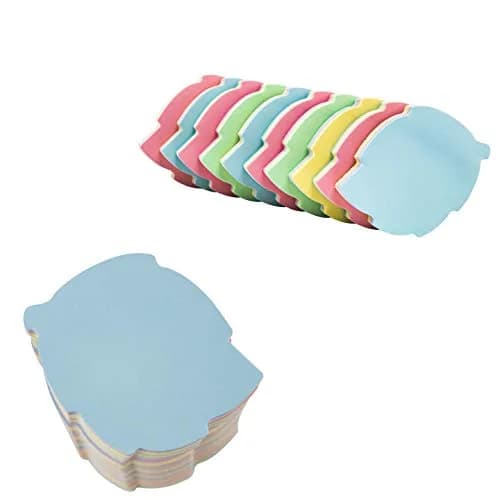 OSOPOLA Leaf Shaped Sticky Notes 1000 Sheets (10 Pads, 100 Sheets/Pad) | Bulk Pack for Office & School thumbnail 2