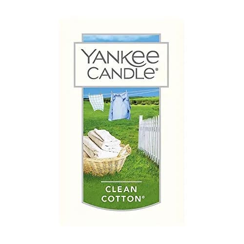 Yankee Candle Gel Car Jar Ultimate Hanging Air Freshener, Clean Cotton Scent, 4 Packs | Odor Neutralizing for Cars & Small Spaces thumbnail 2