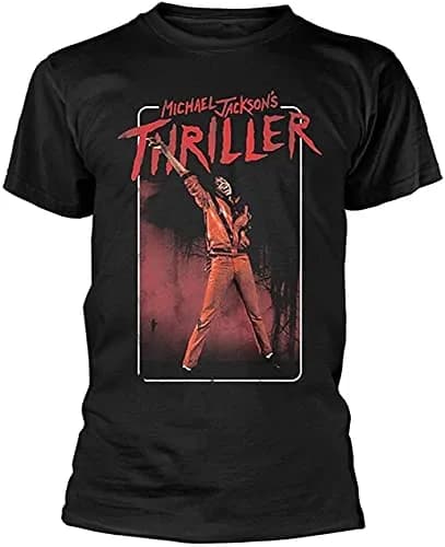 Michael Jackson 'Thriller' T-Shirt XX-Large Black | Official Licensed Cotton Tee thumbnail 1