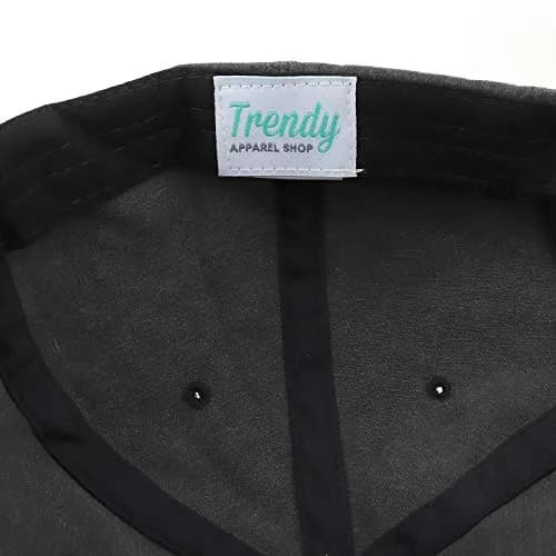 Trendy Apparel Shop Oversize Pigment Dyed Washed Cotton Baseball Cap XXL Black | Fits Up to 65CM Head thumbnail 4