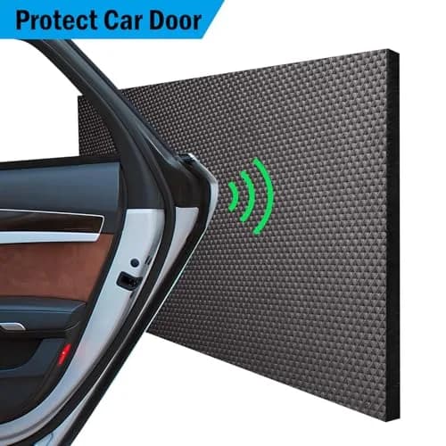 Spurtar Garage Wall Protector, Waterproof Car Door Protector EVA Foam 200cm x 20cm x 0.65cm (79" x 8" x 0.25") | German Design thumbnail 2