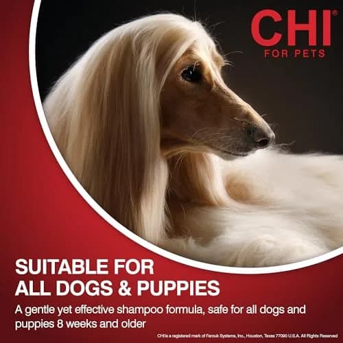 CHI for Dogs Tearless Puppy Shampoo 16 Fl Oz | Gentle, Silk Protein Formula, Hypoallergenic & pH Balanced for Sensitive Eyes thumbnail 5