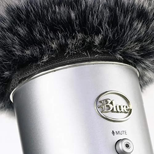 YOUSHARES Furry Windscreen Muff for Blue Yeti & Yeti Pro Microphones | Improves Sound Quality, Reduces Wind Noise thumbnail 4