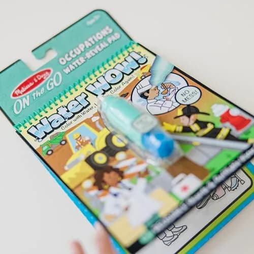 Melissa & Doug On The Go Water Wow! Occupations Activity Pad with Refillable Pen | Reusable No-Mess Painting for Kids Ages 3-7 thumbnail 7