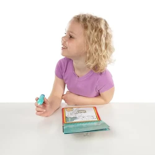 Melissa & Doug On The Go Water Wow! Occupations Activity Pad with Refillable Pen | Reusable No-Mess Painting for Kids Ages 3-7 thumbnail 8