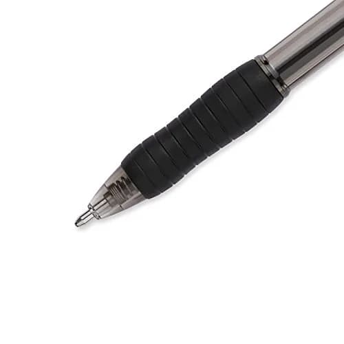 Paper Mate Profile Retractable Ballpoint Pens, 1.4mm Bold Point, 6-Count Black | Smooth Ink Flow thumbnail 3