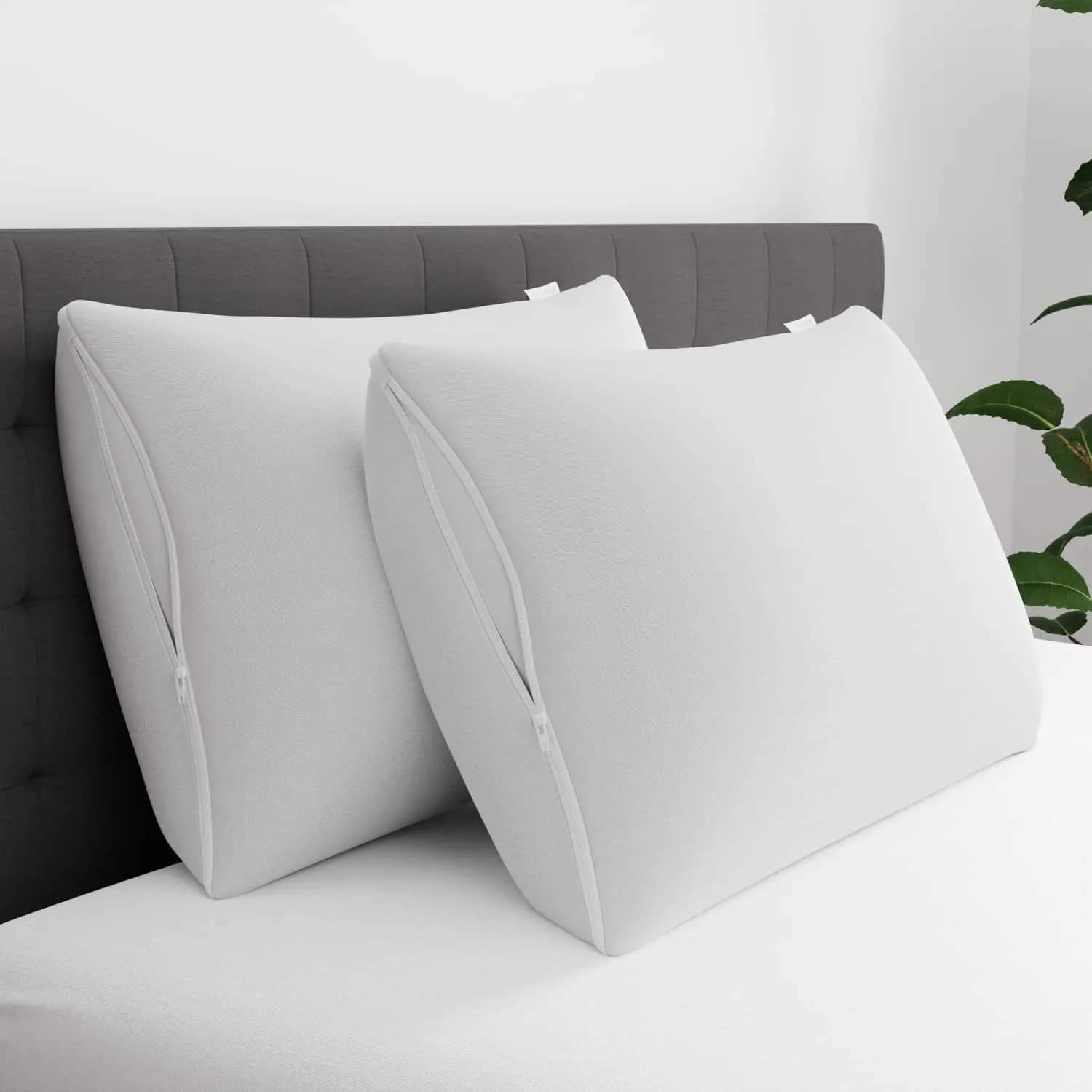 Aller-Ease King Pillow Protectors (2-Pack) | Moisture Wicking, Advanced Allergy Protection - view 3