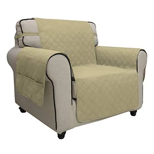 Easy-Going Waterproof Non-Slip Couch Cover Small Chair Sand | 100% Waterproof, Anti-Slip, Machine Washable thumbnail 1